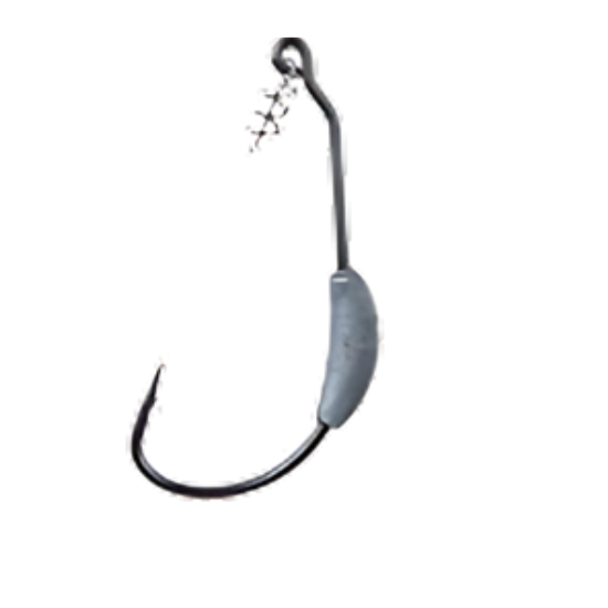 4pc Weighted Corkscrew Hooks Bass Angler's Club 4pc Weighted Corkscrew Hooks Bass Angler's Club