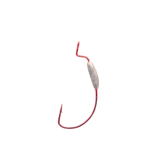 Fishing Hook 5-Pack Eagle Claw Lazer Sharp Weighted Worm Hooks - Size 2/0, Bronze Eagle Claw Fishing Jig Hooks Fishing Hook 5-Pack Eagle Claw Lazer Sharp Weighted Worm Hooks - Size 2/0, Bronze Eagle Claw Fishing Jig Hooks