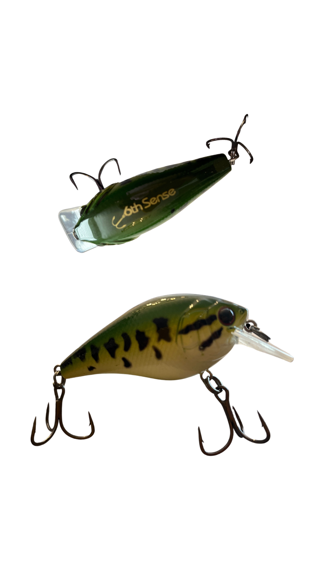 6th Sense Crush 50S-Silent Square Bill Crankbait- Baby Bass