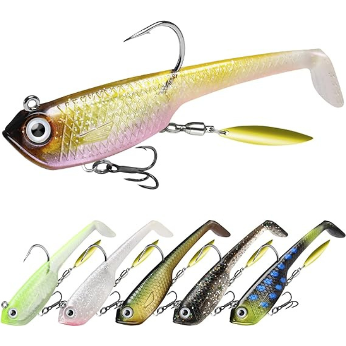 REALISTIC BATTERY Powered Fishing Lure SWIMS LIKE REAL BAIT FISH! 