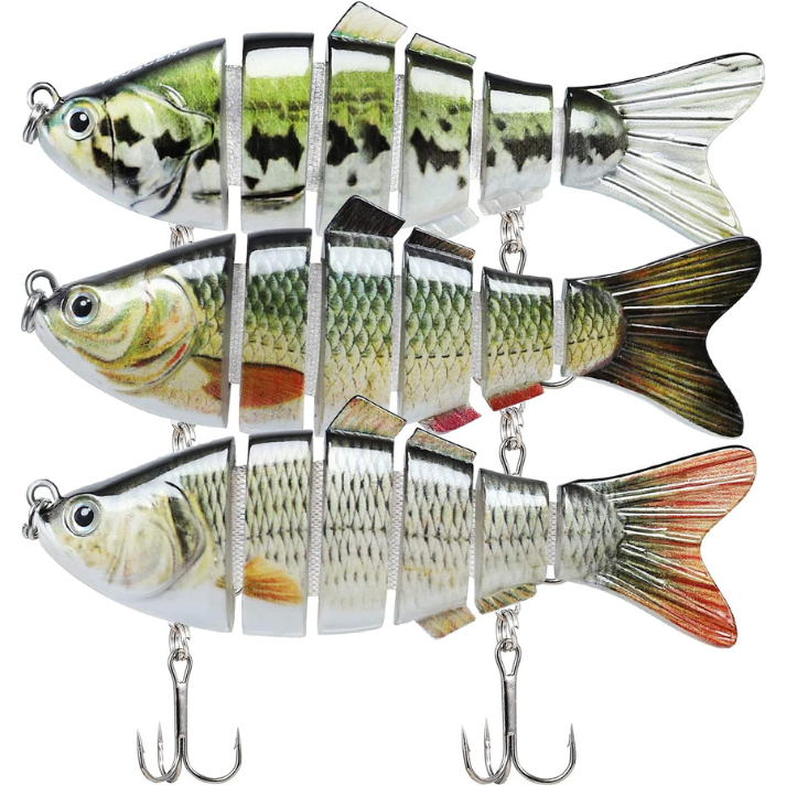 Truscend 3 Pack Jointed Swimmer – Bass Angler's Club