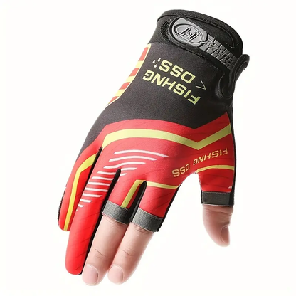 Non-Slip Fishing Gloves