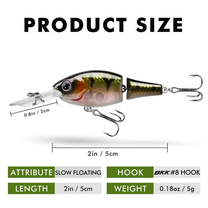 Truscend Jointed Swimmer Crankbait