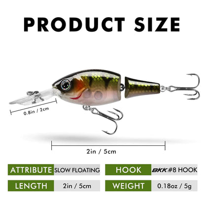 Truscend Jointed Swimmer Crankbait