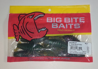 Big Bite Baits Real D Craw (7 Pack)