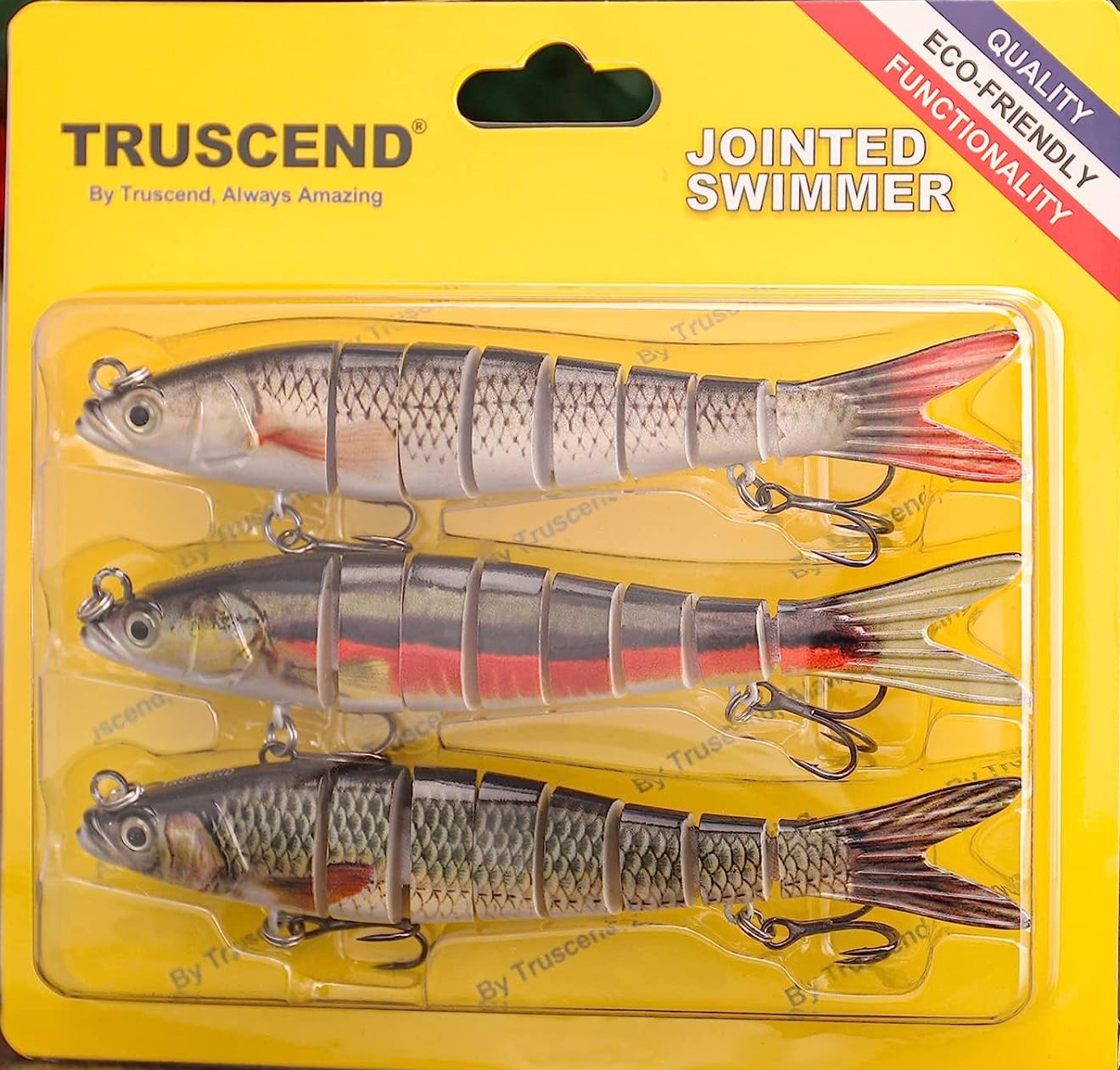 Truscend 3 Pack Swimbait