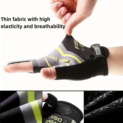 Non-Slip Fishing Gloves