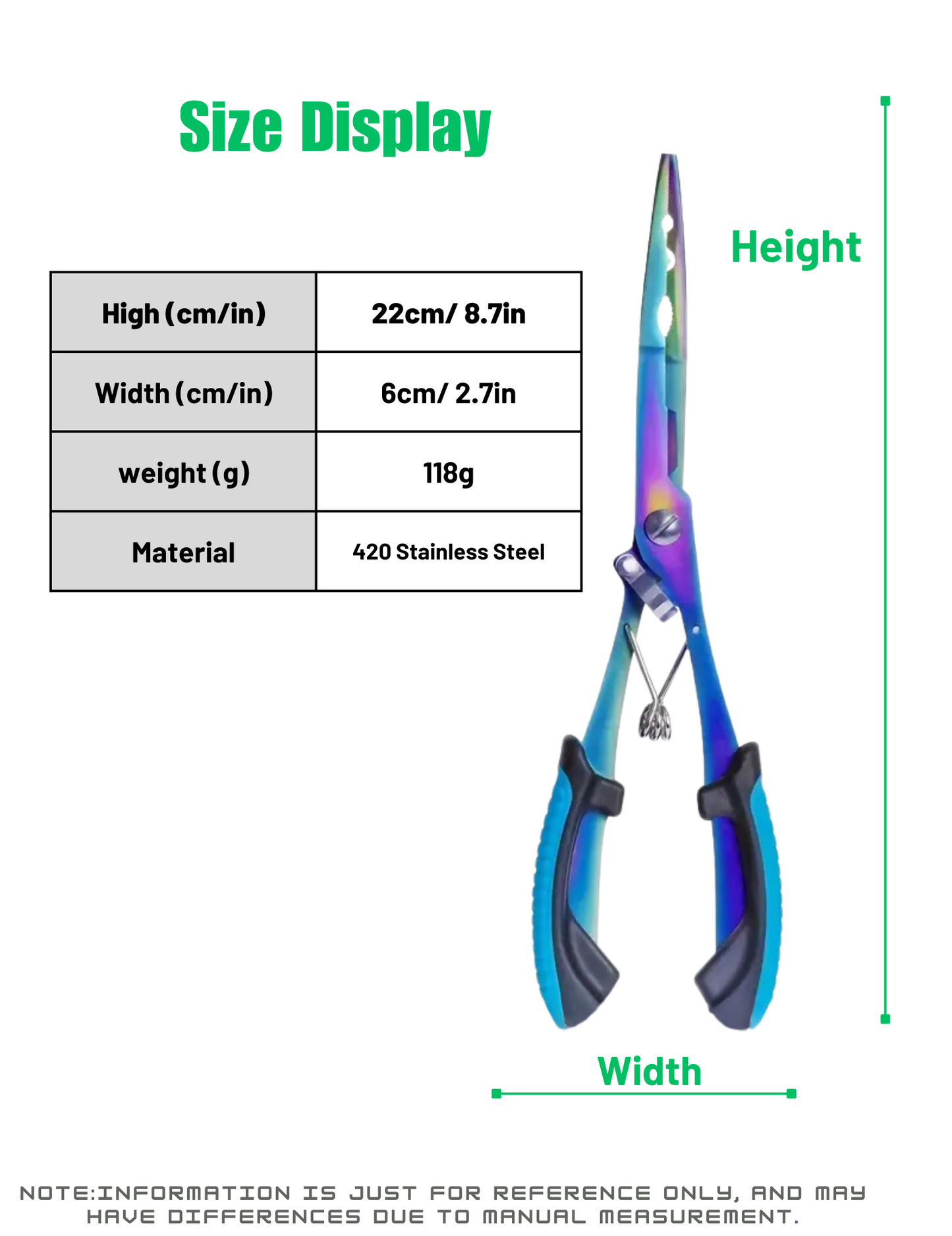 Long Nose Fishing Pliers