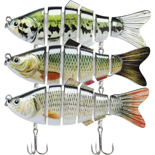 Truscend 3 Pack Jointed Swimmer